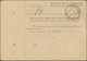 18726 Deutsche Kolonien - Kiautschou: 1914, (26.5.) 1 1/2 Dollar Mit 40 Cents Auf Paketkarte Der Firma"THE - Kiautschou