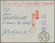 18733 Deutsche Kolonien - Kiautschou - Kriegsgefangenenpost: 1915, ASAKUSA, Seltener Luxusbrief V. Oberstl - Kiauchau