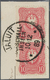 18754 Deutsche Kolonien - Marshall-Inseln - Vorläufer: 1889, 10 Pfg. Dunkelrosarot Im Senkrechten Paar Mit - Marshall Islands