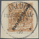 18760 Deutsche Kolonien - Marshall-Inseln: 1897, 3 Pfg. Jaluit-Ausgabe Hellockerbraun Mit Stempel "JALUIT - Marshall-Inseln