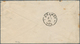 18815 Deutsche Kolonien - Togo-Vorläufer: 1887 Vor-Vorläufer 2 XDR 10 Pf Auf Brief Mit Handschriftl. "Litt - Togo