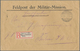 18884 Militärmission: 1918, FELDPOST MIL. MISS. KONSTANTI'NOPEL-8-1-1918 Auf R-Feldpost-Vordruckbrief Nach - Turkey (offices)