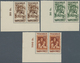 19004 Deutsche Abstimmungsgebiete: Saargebiet: 1931, Volkshilfe: Gemälde (III), 7 Postfrische Eckrand-Luxu - Other & Unclassified