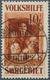 19008 Deutsche Abstimmungsgebiete: Saargebiet: 1931, Volkshilfe 10 Fr. Gemälde III, Gestempelt Mit Dem Pla - Other & Unclassified