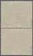 19034 Deutsche Abstimmungsgebiete: Saargebiet - Dienstmarken: 1923, 25 C. Dienstmarken Als Senkrechtes Paa - Officials