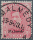 19054 Belgische Besetzung - Malmedy: 1920, 10 C. Aufdruckausgabe In Type III, Gestempelt, Pracht, Selten, - OC38/54 Belgian Occupation In Germany