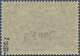 19059 Danzig: 1920, Freimarke 2 M. Dunkelkobalt Mit Doppeltem Aufdruck, Tadellos Postfrisch, Doppelt Signi - Other & Unclassified
