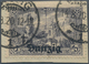 19063 Danzig: 1920, 3 M Schwarzgrauviolett, Tadellos Auf Briefstück Mit Zeitgerechtem Stempel "Danzig * 1 - Other & Unclassified