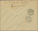 19102 Danzig: 1937: 80 Pfg Wappen Als Einzelfrankatur Auf Luftpostbrief Von Danzig Nach Tel Aviv Mit Trans - Andere & Zonder Classificatie