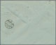 19150 Memel: 1925: 50 C Auf 100 Und 50 C Auf 200 Mk, Je Als Seltene Einzelfrankatur Auf 2 Sauberen R-Brief - Klaipeda 1923