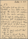 19204 Sudetenland - Karlsbad - Ganzsachen: 1938, Aufdruck-GA Karte 30 H Hellgrün Mit Rotem "Karlsbad 1.X.1 - Other & Unclassified