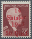 19301 Dt. Besetzung II WK - Albanien: 1943, Kleine Partie Von Neun Werten Mit Aufdruck-Abarten Nach Michel - Besetzungen 1938-45