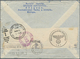 19324 Dt. Besetzung II WK - Böhmen Und Mähren: 1940/1941. Lot Von 3 Briefen Je Mit Ra2 "Mit Luftpost Nach - Occupation 1938-45