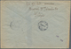 19514 Dt. Besetzung II WK - Serbien: 1943: Klöster 12 + 2 Din. Auf Sauberem Luftpost-R-Brief Mit OKW-Zensu - Occupation 1938-45