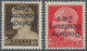 19531 Dt. Besetzung II WK - Zara: 1943, 10 C. Und 20 C. Freimarken Mit Kopfstehendem Aufdruck, Postfrisch, - Occupation 1938-45