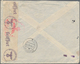 19608 Feldpost 2. Weltkrieg: 1940, (1.10.), Frankierter R-Brief Von Zagreb, Jugoslawien über Auslands-Brie - Other & Unclassified