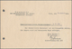 19611 Feldpost 2. Weltkrieg: 1941, (18.8.), Mitteilung (Familiennachricht) Vom Kommando Der Marinestation - Other & Unclassified