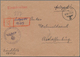 19613 Feldpost 2. Weltkrieg: 1941/1943, Vier Feldpost-R-Briefe Div. Einheiten Mit Versch. Kenn-Nummern Und - Other & Unclassified