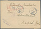 19613 Feldpost 2. Weltkrieg: 1941/1943, Vier Feldpost-R-Briefe Div. Einheiten Mit Versch. Kenn-Nummern Und - Other & Unclassified