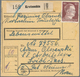 19691 KZ-Post: 1944, Drei Frankierte Paketkarten Aus Dem Wartheland (Gnesen, Lissa, Krotoschin) Für Pakets - Covers & Documents