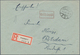 19751 Alliierte Besetzung - Gebühr Bezahlt: Sowjetische Zone: 1945, R-Orts-Brief Mit "Gebühr Bezahlt", Seh - Other & Unclassified