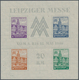 20100 Sowjetische Zone - West-Sachsen: 1946, 2 Postfrische Leipziger Messe-Block Ausgaben Bl. 5 X Type V, - Other & Unclassified