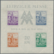 20101 Sowjetische Zone - West-Sachsen: 1946, Leipziger Messe-Blöcke Und Alle 5 Marken-Sätze Kpl. Postfrisc - Other & Unclassified