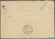20372 DDR - Dienstmarken A (Verwaltungspost B): 1954, 50 Pf Violettpurpur, Je 3 Stück Als Portogerechte Me - Other & Unclassified
