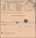 20373 DDR - Dienstmarken A (Verwaltungspost B): 1954, 60 Pf Ultramarin, EF Auf Postanweisung über 125 Mark - Other & Unclassified