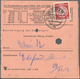 20377 DDR - Dienstmarken A (Verwaltungspost B): 1954, 2 X 30 Pf Bräunlichrot, MeF Auf Postanweisung über 2 - Other & Unclassified