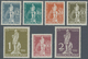 20538 Berlin: 1949, 12 Pf - 2 DM Stephan Komplett Postfrisch, Mi 750.- - Other & Unclassified