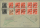 20616 Berlin - Postschnelldienst: 1949, Schnelldienstbrief Im Tarif I 1.- DM Mit 2 X 2, 9 X 8 Und 1 X 24 P - Covers & Documents