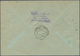 20616 Berlin - Postschnelldienst: 1949, Schnelldienstbrief Im Tarif I 1.- DM Mit 2 X 2, 9 X 8 Und 1 X 24 P - Covers & Documents