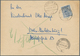 20627 Berlin - Postschnelldienst: 1950: Schnelldienstbrief 80 Pfennig Bauten I Ab Zweigpostamt Neukölln 3 - Covers & Documents