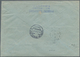 20628 Berlin - Postschnelldienst: 1950, Schnelldienstbrief 80 Pfennig Bauten I Als EF Ab Halensee 1 29.8.5 - Covers & Documents