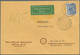 20629 Berlin - Postschnelldienst: 1951, PSD-Brief 80 Pfennig Bauten I Sonntagsfahrt Ab Halensee 1 29.7.51 - Covers & Documents