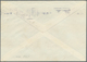 20631 Berlin - Postschnelldienst: 1952/1954, Rohrpostbrief Im Tarif I 25 Pfennig Mit 3 X 10 Pfennig Bauten - Covers & Documents