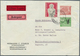 20639 Berlin - Postschnelldienst: 1955, Drei Rohrpost-Ortsbriefe 90 Pfennig Mit 90 Pfennig Bauten I Als EF - Covers & Documents