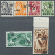 20690 Saarland (1947/56): 1947, Freimarken Mit Kopfstehendem Aufdruck Dabei Nr. 226 II K, 227 II K, 232 II - Unused Stamps