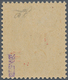 20699 Saarland (1947/56): "10 Fr. Auf 50 Pfg. Urdruck" Als Ungebrauchter Wert Mit Sehr Guter Zentrierung, - Unused Stamps