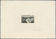 20706 Saarland (1947/56): 1948, 25 Fr. Flugpostmarke Als épreuve D'artiste In Schwarz Mit Künstler-Untersc - Unused Stamps