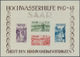 20711 Saarland (1947/56): 1948, Hochwasserhilfe, Einwandfrei Postfrisches Blockpaar Im Originalformat Ohne - Unused Stamps