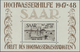 20712 Saarland (1947/56): 1948, Hochwasser-Blockpaar,unsigniert Ohne Büge, Spitze Ecken, Tadellos Postfris - Unused Stamps