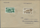 20718A Saarland (1947/56): 1949, 8 F Und 10 F "Jugendherbergswerk" Als FDC Von "WADERN (SAAR) 11.1.49" Adre - Unused Stamps