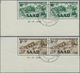 20719 Saarland (1947/56): 1949, Jugendherbergswerk, Komplett Einheitlich Aus Der Linken Unteren Luxus-Boge - Unused Stamps