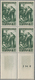 20721 Saarland (1947/56): 1949, Volkshilfe Als Kompletter 4-er Block Satz Vom Unterrand, 268, 269 Und 271m - Unused Stamps