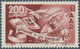 20732 Saarland (1947/56): 1950, 200 Fr. Europarat Mit Plattenfehler "Punkt Nach F", Tadellos Gestempelt "S - Unused Stamps