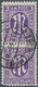 20740 Bizone: 1945/1946, 3 Pfg. AM-Post Blauviolett Mit Zähnung L 11 1/2 Im Senkrechten Paar Mit Stempel S - Andere & Zonder Classificatie