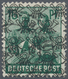 20758 Bizone: 1948. Netzaufdruck 16 Pf In C-Farbe, Gestempelt. ARGE-Farbbestimmung. (Michel 400,- Euro) - Other & Unclassified