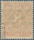 20768 Bizone: 1948, 8 Pf Ziffer Orangerot Mit Bandaufdruck, Dünnes Papier, Tadellos Postfrisch, "echt Und - Autres & Non Classés